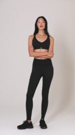 Seamless Ribbed Favorite Bra – Seashell Blue - Image 3