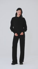 Cashmere Jet Set Hoodie – Dove Grey Heather - Image 3