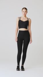 Airlift Double Check Bra Tank – Black - Image 3