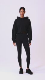 Bae Hoodie – Athletic Heather Grey - Image 3