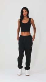 Cuffed Renown Heavy Weight Sweatpant – Athletic Heather Grey - Image 5