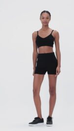 Cashmere Ribbed Staycation Bra – Cozy Grey Heather - Image 2