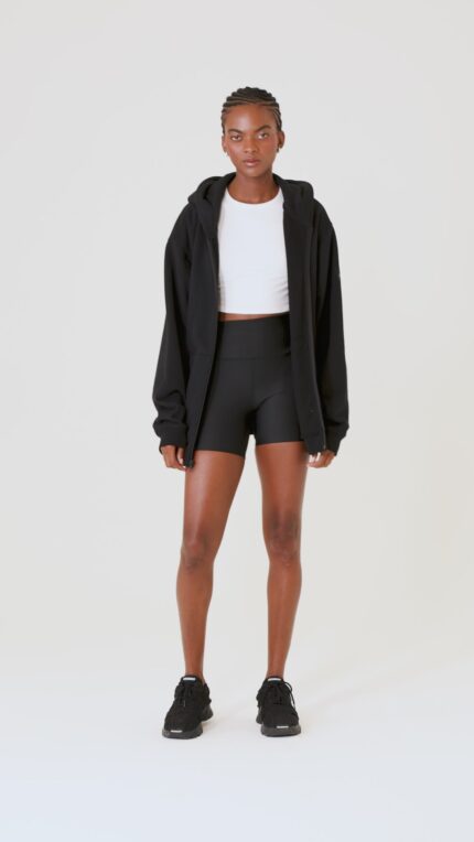 Renown Heavy Weight Full Zip Hoodie – Athletic Heather Grey