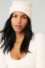 Cool Skies Beanie – Ivory - Image 3