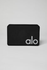Uplifting Yoga Block – Black/Silver - Image 2