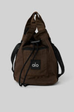 Cross Body Bucket Bag – Espresso/Black - Image 3
