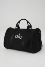 Traverse Duffle – Black/Silver - Image 4