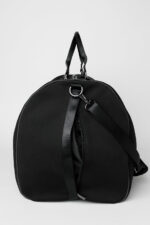 Large Traverse Duffle – Black/Silver