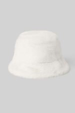Faux Fur Bucket Hat – Ivory