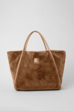 Faux Fur Tote Bag – Toasted Almond - Image 2