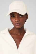 Micro Sherpa Off-Duty Cap – Ivory - Image 4
