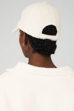 Micro Sherpa Off-Duty Cap – Ivory - Image 3