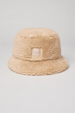 Foxy Sherpa Bucket Hat – Camel - Image 3