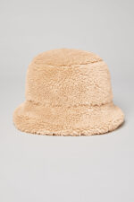 Foxy Sherpa Bucket Hat – Camel