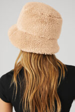 Foxy Sherpa Bucket Hat – Camel - Image 4