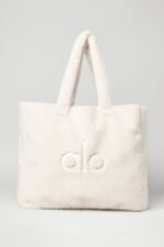Foxy Sherpa Tote – Ivory - Image 4