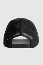 District Trucker Hat – Black/White - Image 2