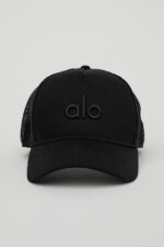 District Trucker Hat – Black - Image 4