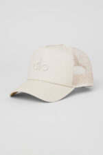 District Trucker Hat – Bone - Image 3