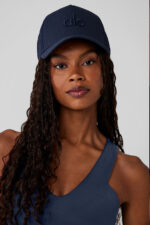 District Trucker Hat – Navy - Image 3