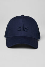 District Trucker Hat – Navy - Image 2