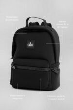 Stow Backpack – Black/Silver - Image 4