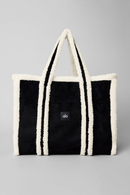 Winterfun Tote Bag – Black/Ivory