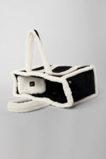 Winterfun Tote Bag – Black/Ivory - Image 2