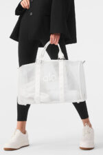 Sheer Duffle – White