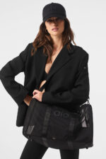 Sheer Duffle – Black