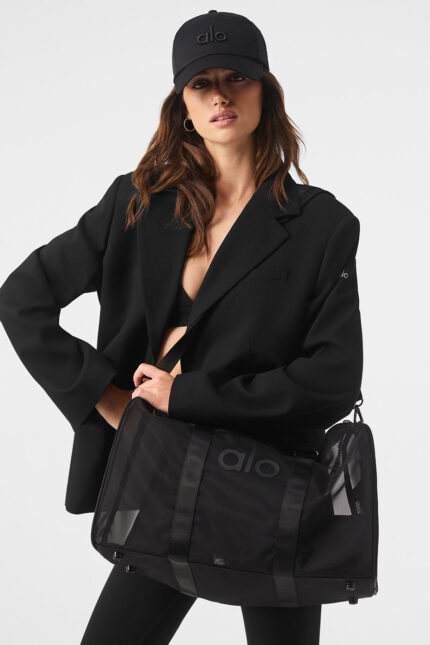 Sheer Duffle – Black