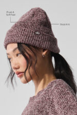 Marl Beanie – Mushroom Marl - Image 2