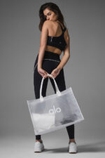 Sheer Tote Bag – White - Image 2