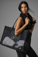 Sheer Tote Bag – Black - Image 3