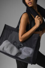 Sheer Tote Bag – Black - Image 4