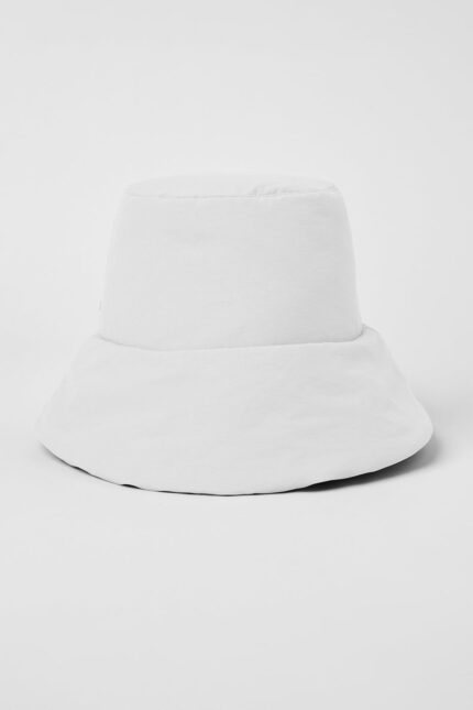 Good Shade Puffer Bucket Hat – White