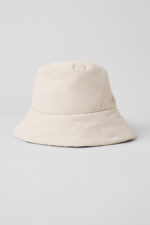 Good Shade Puffer Bucket Hat – Oat Milk - Image 2