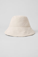 Good Shade Puffer Bucket Hat – Oat Milk - Image 4