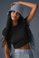 Denim Knit Cloche – Steel Grey/Anthracite