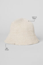 Denim Knit Cloche – Ivory/Oatmilk