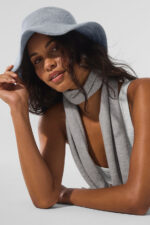 Merino Wool Bucket Hat – Hazy Heather Grey - Image 2