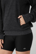 Triumph Crew Neck Sweatshirt – Charcoal Black Triblend - Image 4