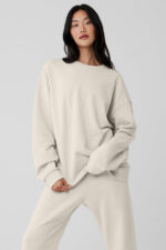 Chill Crew Neck Pullover – Bone - Image 4