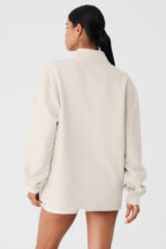 Renown Heavy Weight 1/4 Zip – Bone