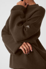 Scholar Crew Neck Sweater – Espresso - Image 5