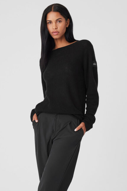 Cashmere Reform Long Sleeve – Black