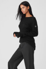 Cashmere Reform Long Sleeve – Black - Image 4