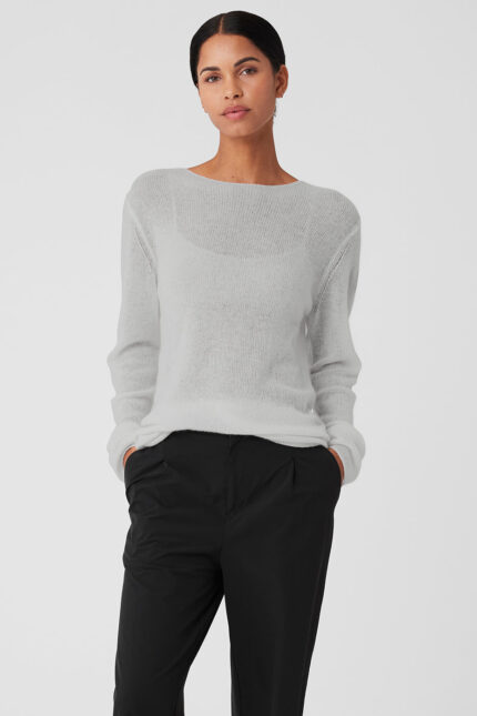 Cashmere Reform Long Sleeve – Dove Grey Heather