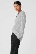 Cashmere Reform Long Sleeve – Dove Grey Heather - Image 2