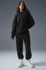 Triumph Restore Crew Neck Sweatshirt – Black - Image 4